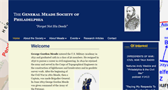 Desktop Screenshot of generalmeadesociety.org